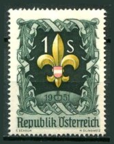 Østrig Afa 859 Ustemplet