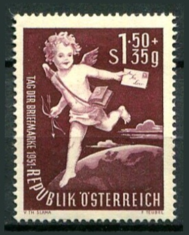 Østrig Afa 872 Ustemplet