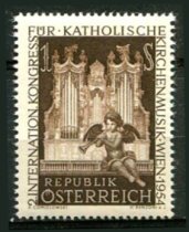 Østrig Afa 908 Ustemplet