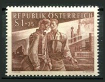 Østrig Afa 919 Ustemplet