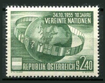 Østrig Afa 922 Ustemplet