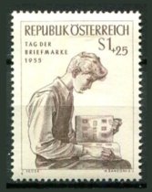 Østrig Afa 923 Ustemplet