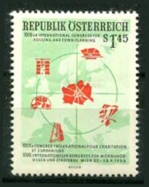 Østrig Afa 927 Ustemplet